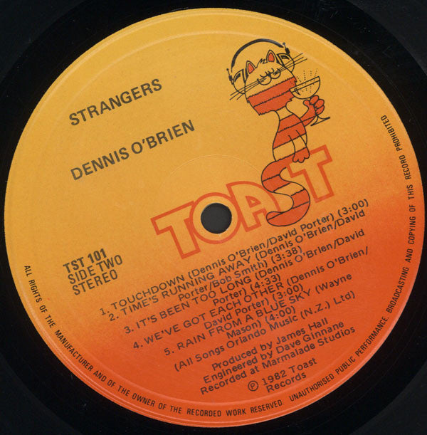 Dennis O'Brien : Strangers (LP, Album)
