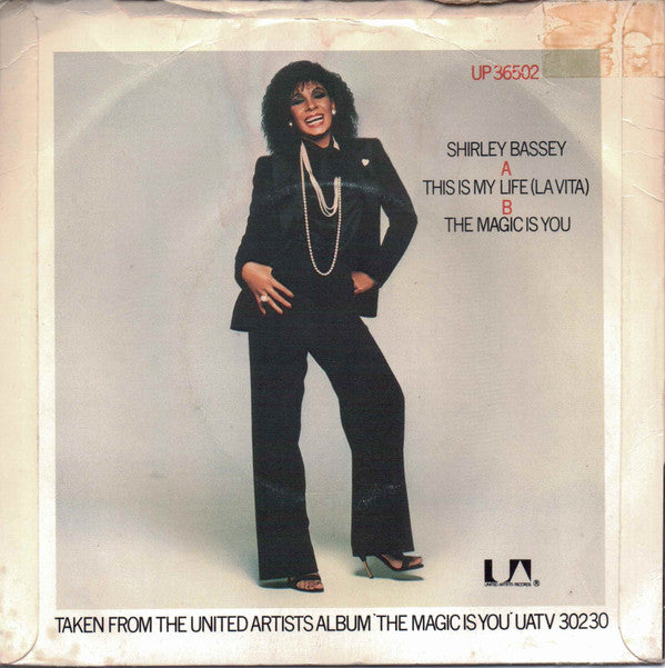 Shirley Bassey : This Is My Life (La Vita) (7", Single)