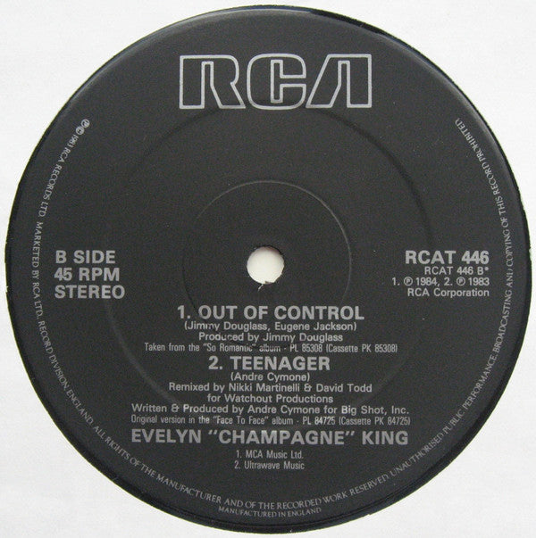 Evelyn King : I'm So Romantic (12", Gen)
