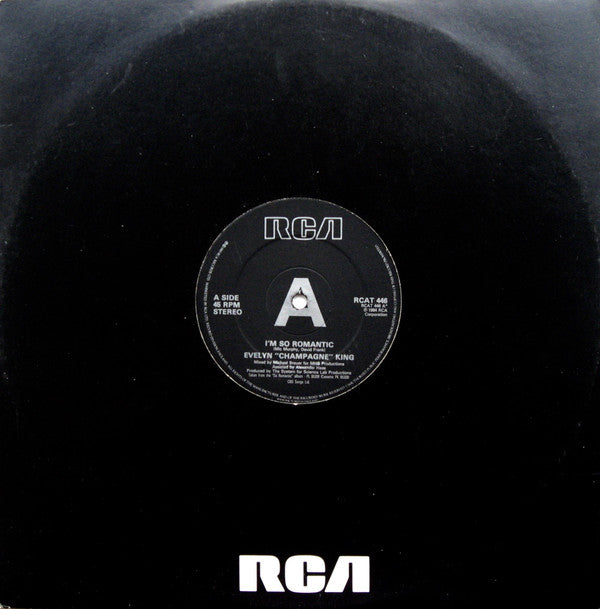 Evelyn King : I'm So Romantic (12", Gen)