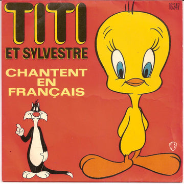 Arlette Thomas / Michel Elias : Titi Et Sylvestre Chantent En Français (7", Single)