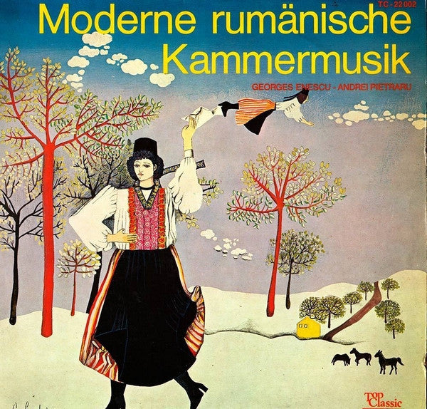 George Enescu - Andrei Pietraru : Moderne Rumänische Kammermusik (LP)