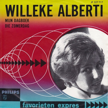 Willeke Alberti : Mijn Dagboek / Die Zomerdag (7", Single, Mono, Red)