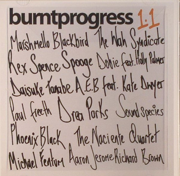 Various : Burntprogress 1.1 (CD, Comp)