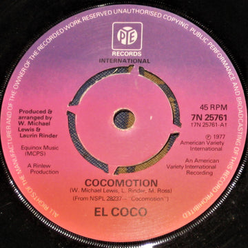 El Coco : Cocomotion (7", Single, Kno)