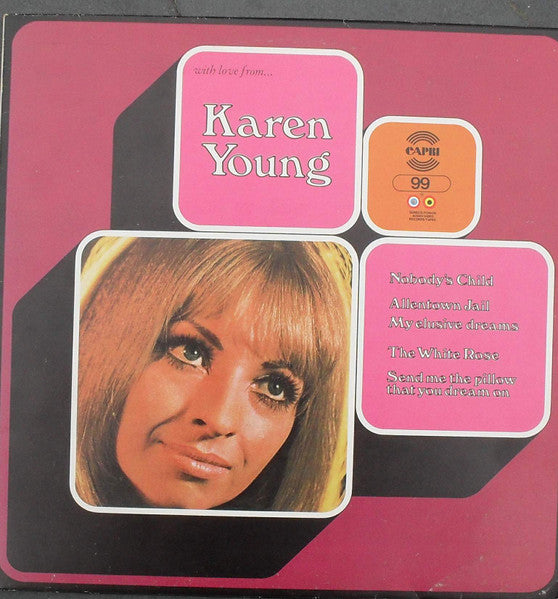 Karen Young (2) : With Love From Karen Young (LP, Album)