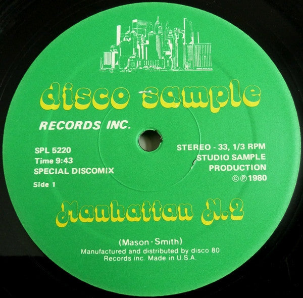Various : Manhattan N.2 (12", Mixed, Unofficial)
