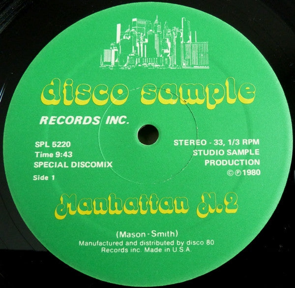 Various : Manhattan N.2 (12", Mixed, Unofficial)