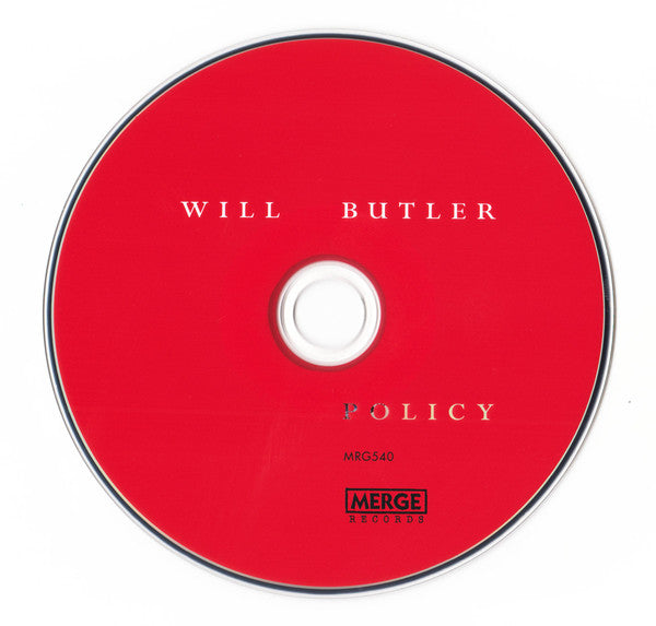 William Butler : Policy (CD, Album)