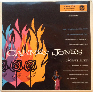 Various : Carmen Jones (From The Original Sound Track) (7", EP)