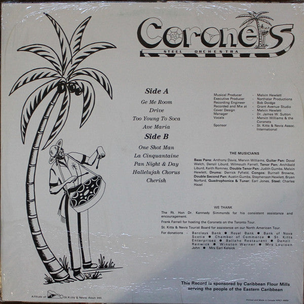 Coronets Steel Orchestra* : Coronets Steel Orchestra (LP, Album)