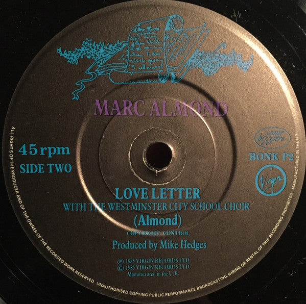 Marc Almond : Love Letter (7", Single, Ltd, Pos)