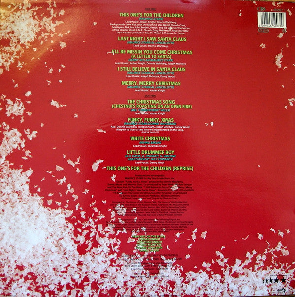 New Kids On The Block : Merry, Merry Christmas (LP, Album)