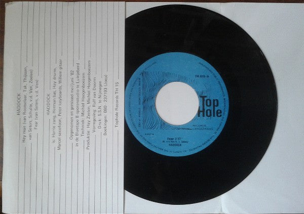 Haddock (2) : Hey Man / Fear (7", Single)