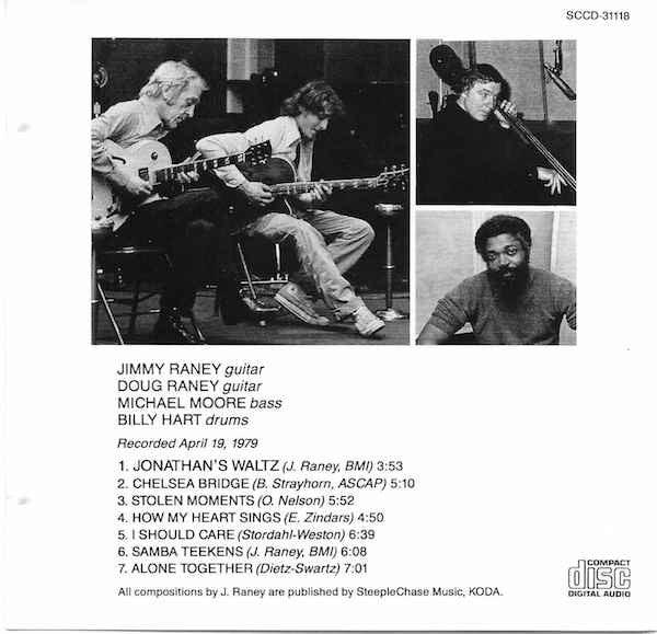 Jimmy Raney & Doug Raney : Stolen Moments (CD, Album)