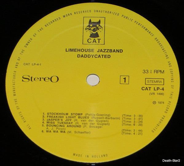 Limehouse Jazzband : Daddycated (LP, Album)