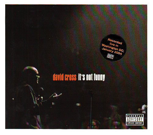 David Cross (2) : It's Not Funny (CD, Album, Dig)