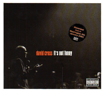 David Cross (2) : It's Not Funny (CD, Album, Dig)