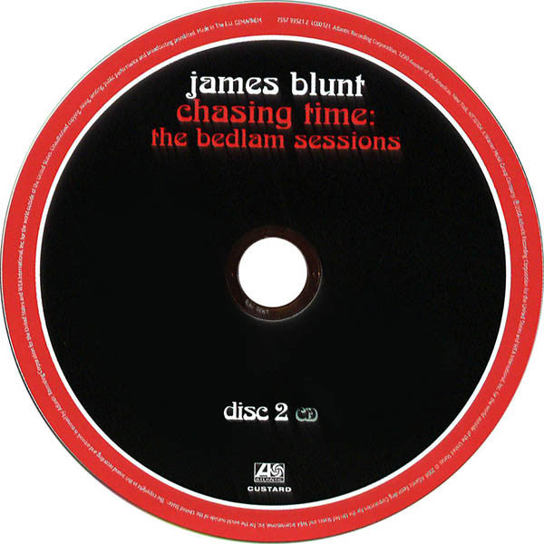 James Blunt : Chasing Time: The Bedlam Sessions (DVD, NTSC + CD)