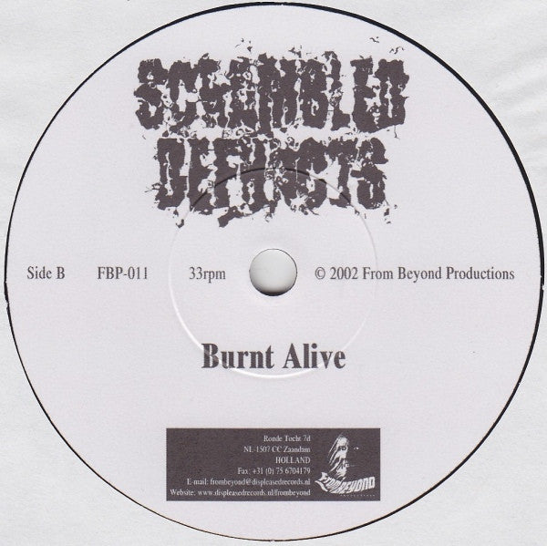 Scrambled Defuncts : Pre-Natal Whittling (7")
