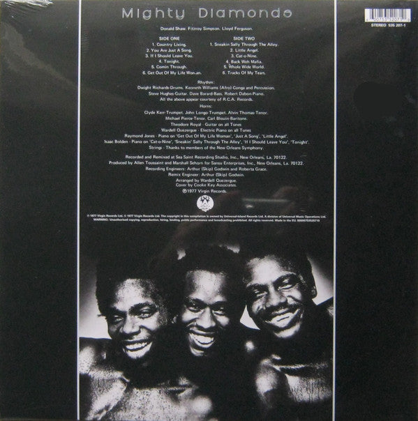 The Mighty Diamonds : Ice On Fire (LP, Album, RE, 180)