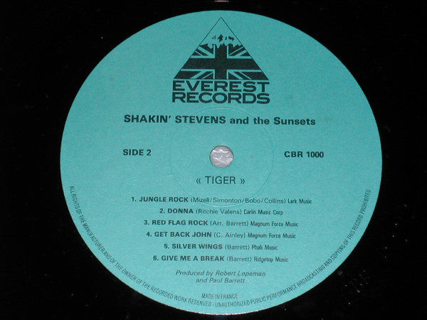 Shakin' Stevens And The Sunsets : Tiger (LP, Comp)