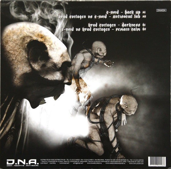 Krad Evitagen vs. E-Noid : Antisocial Lab (12")