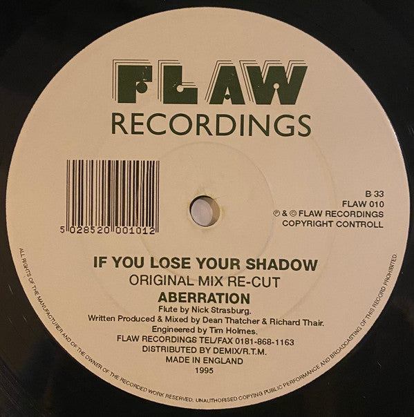 Aberration : If You Lose Your Shadow (12")