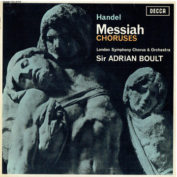 Georg Friedrich Händel - London Symphony Chorus & London Symphony Orchestra, Sir Adrian Boult : Messiah Choruses (10", Album)