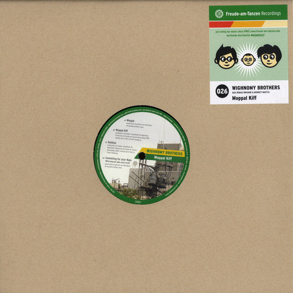 Wighnomy Brothers Aka Robag Wruhme & Monkey Maffia : Moppal Kiff (12")