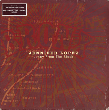 Jennifer Lopez : Jenny From The Block (12")