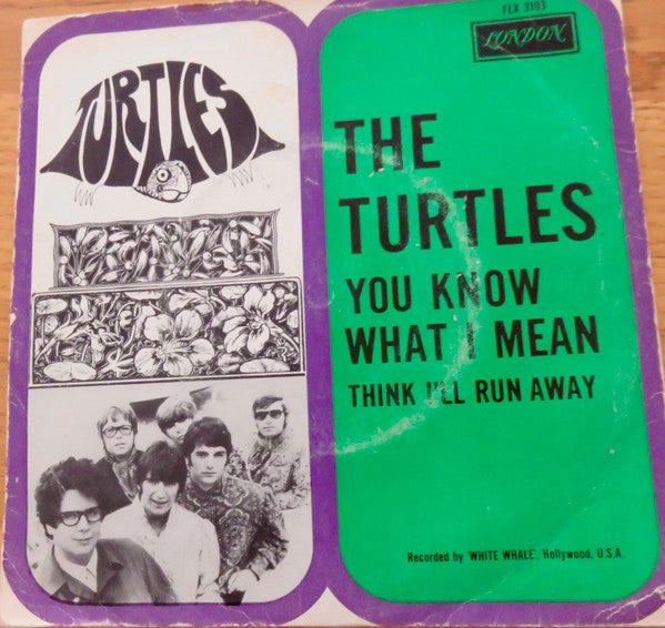 The Turtles : You Know What I Mean (7", Single, Mono)