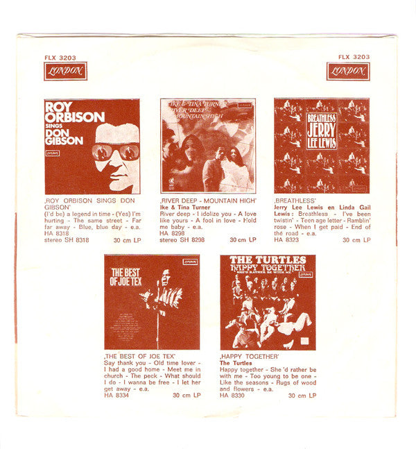 The Turtles : Sound Asleep / Umbassa The Dragon (7", Single, Mono)