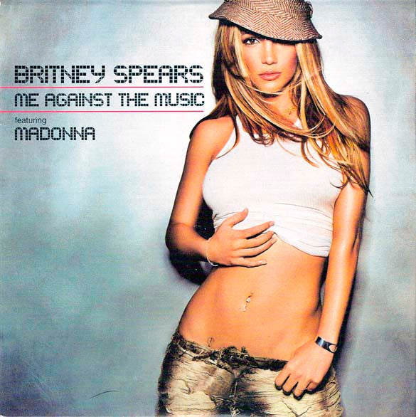 Britney Spears Featuring Madonna : Me Against The Music (CD, Single, Car)