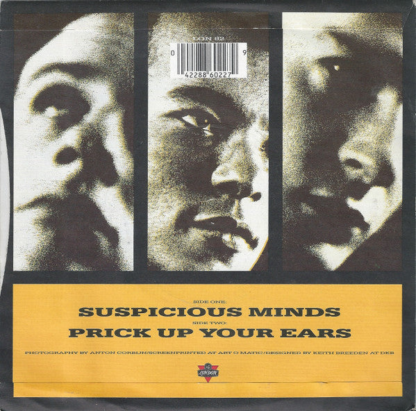 Fine Young Cannibals : Suspicious Minds (7", Single, Pic)