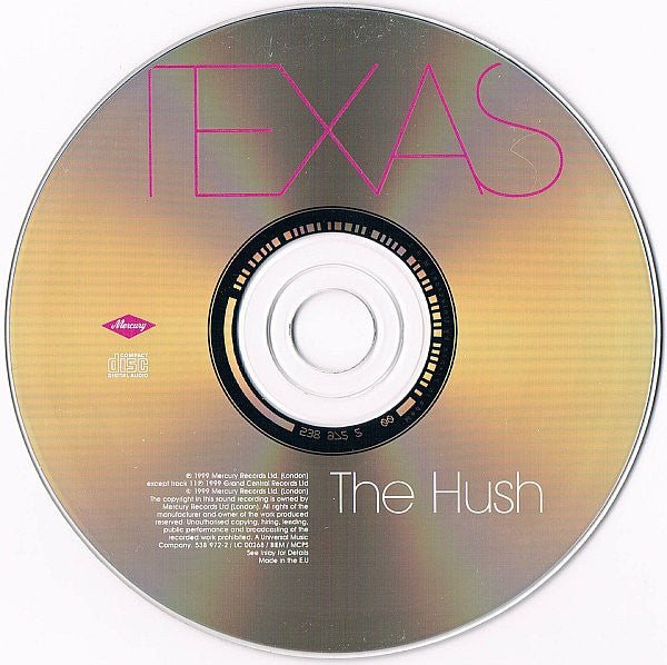 Texas : The Hush (CD, Album, Uni)