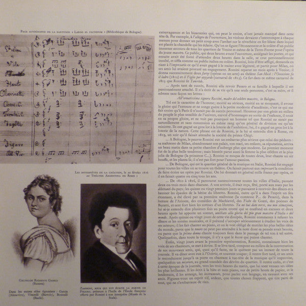 Gioacchino Rossini, Michel Dens : Le Barbier De Séville (3xLP + Box)
