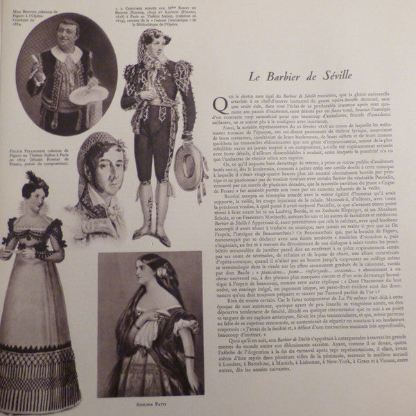 Gioacchino Rossini, Michel Dens : Le Barbier De Séville (3xLP + Box)