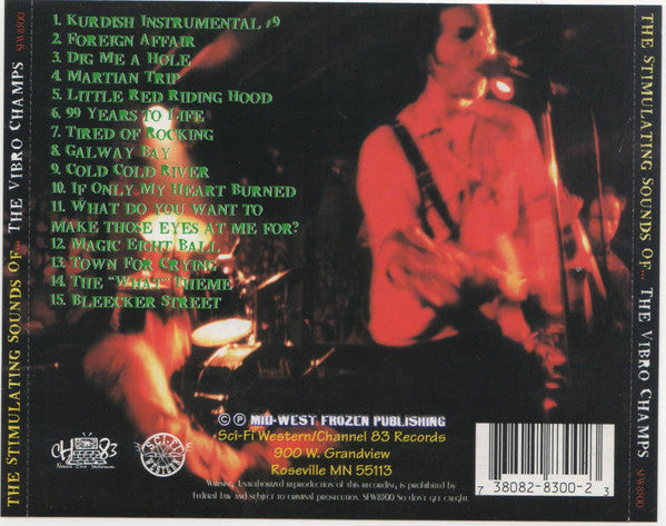 The Vibro Champs : The Stimulating Sounds of The Vibro Champs (CD, Album)