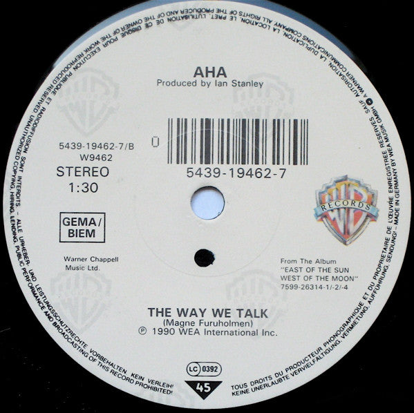 a-ha : I Call Your Name (7", Single)