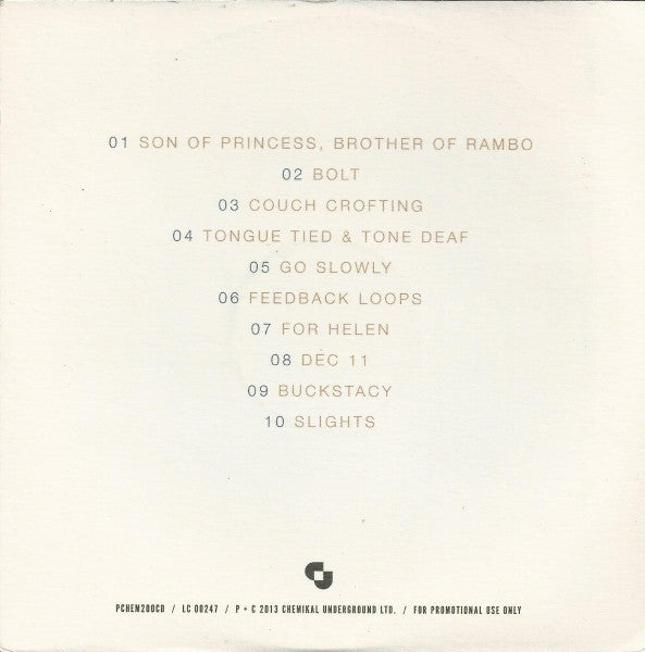 RM Hubbert : Breaks & Bone (CD, Album, Promo, Car)