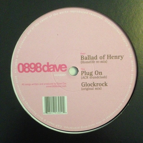 0898 Dave : Ballad Of Henry (10")