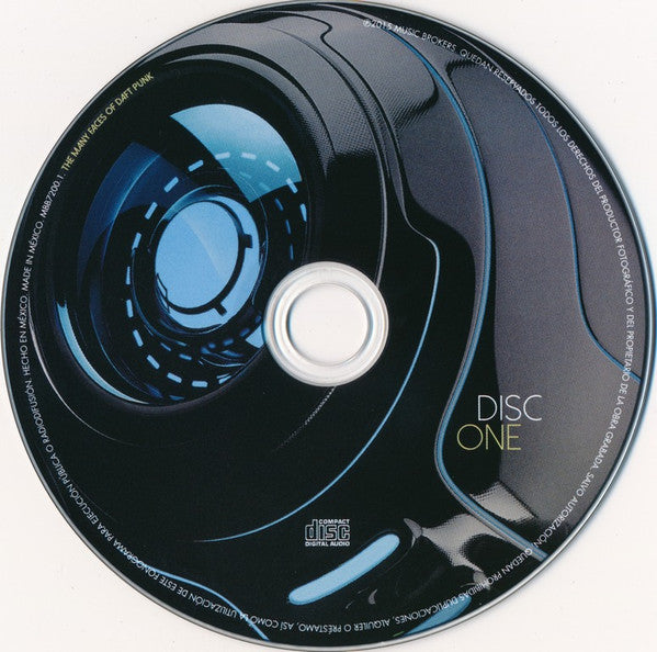 Various : The Many Faces Of Daft Punk (3xCD, Comp, Dig)