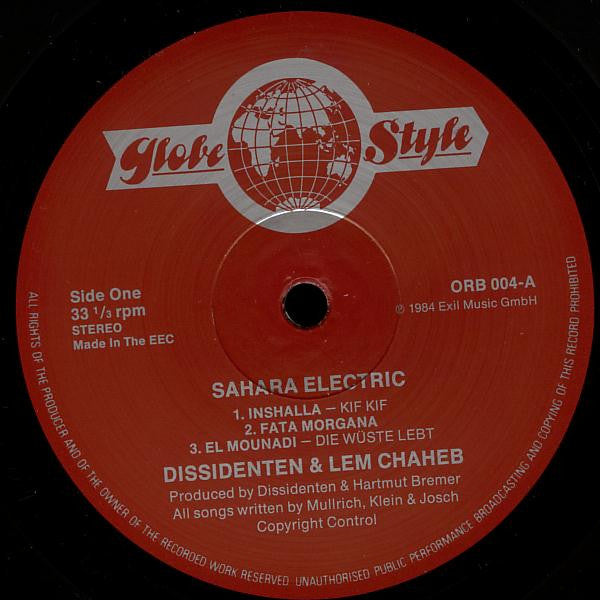 Dissidenten & Lemchaheb : Sahara Elektrik (LP, Album)