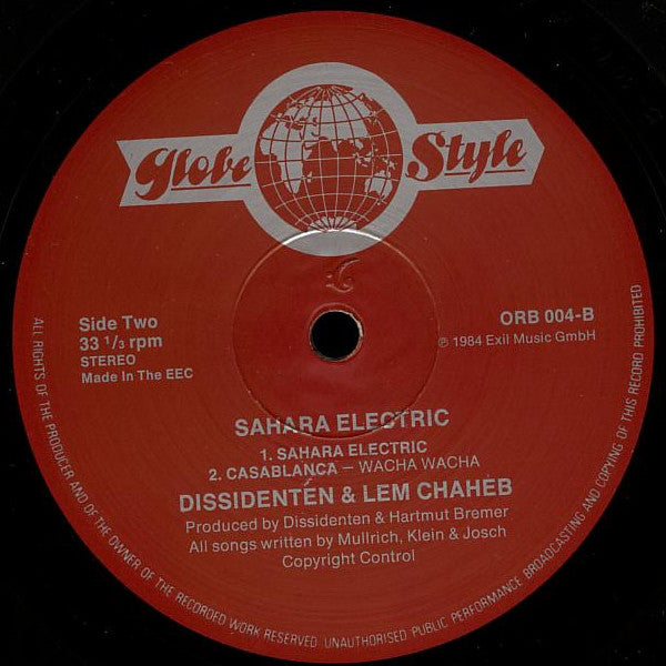 Dissidenten & Lemchaheb : Sahara Elektrik (LP, Album)