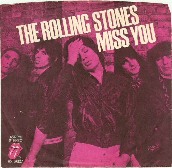 The Rolling Stones : Miss You (7", Single, Spe)