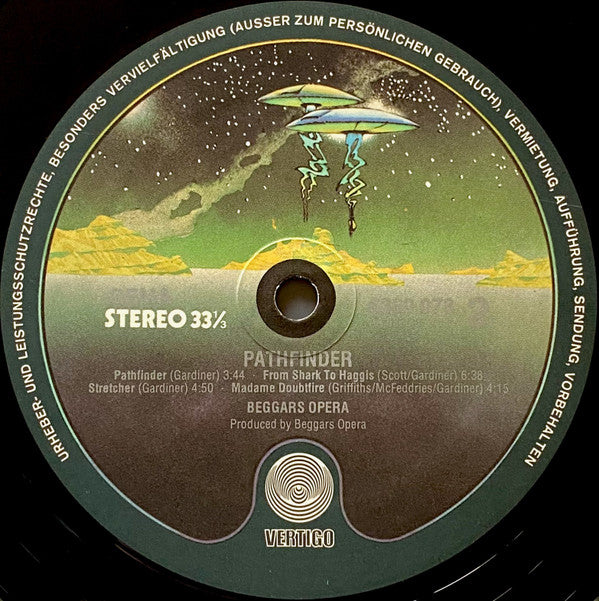 Beggars Opera : Pathfinder (LP, Album, RP)