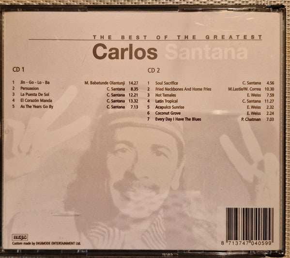 Santana : The Best Of The Greatest (2xCD, Comp, Unofficial)