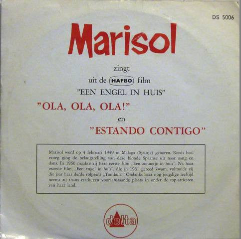 Marisol : Ola, Ola, Ola (7", Single)