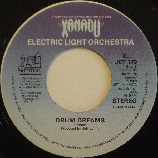 Electric Light Orchestra : I'm Alive (7", Single)